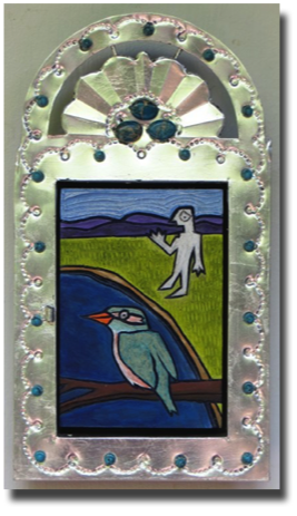 The Sacred Kingfisher of the 
Western Pacific
11" x 6"
SOLD The Sacred Kingfisher of the 
Western Pacific
11" x 6"
SOLD